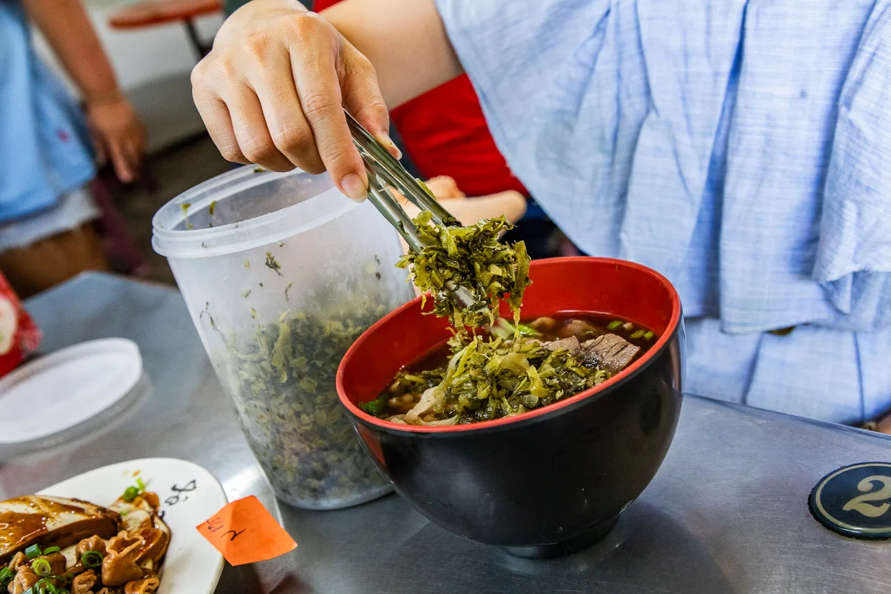 通霄美食,白沙屯外省牛肉麵