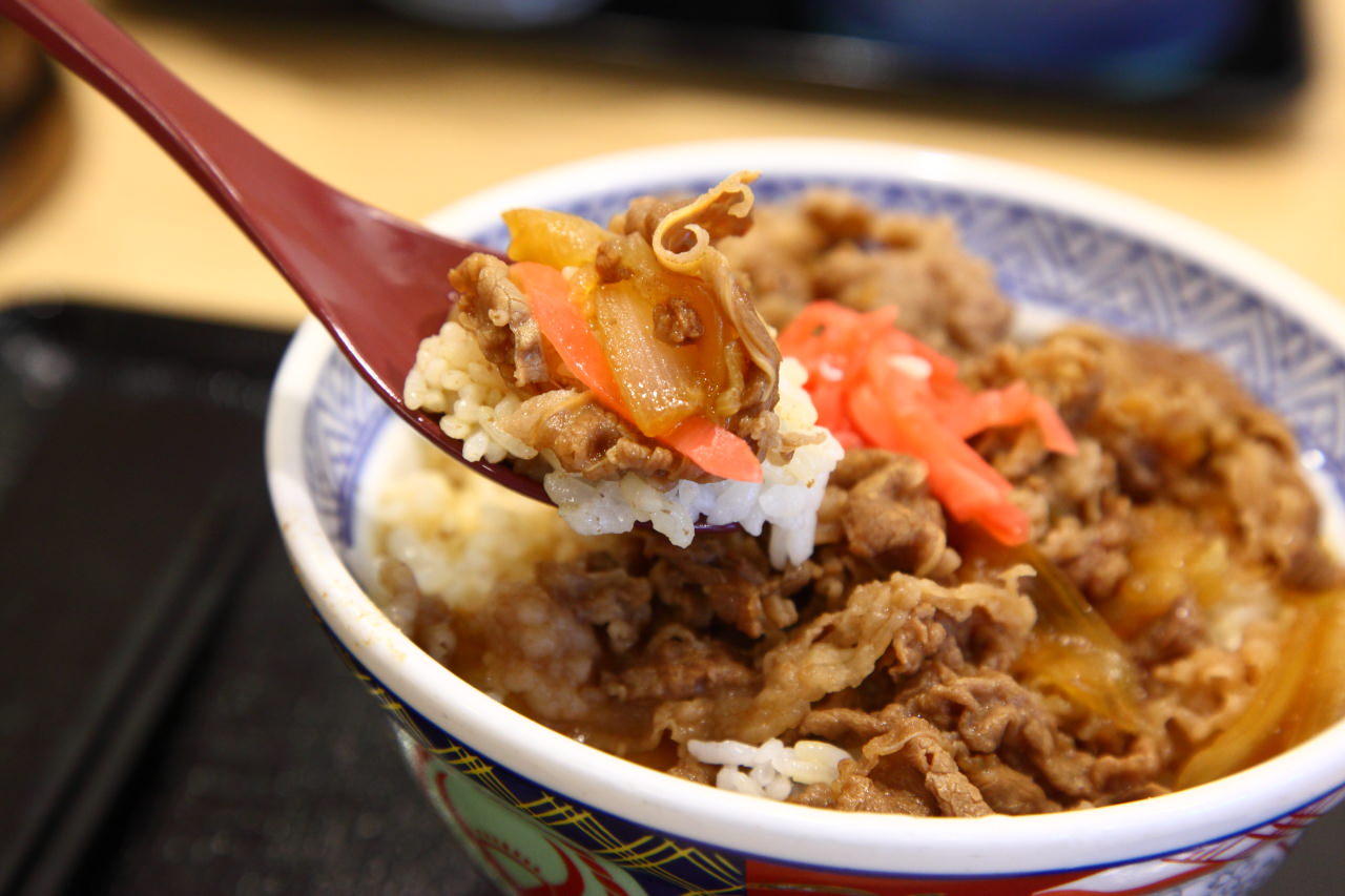 北海道美食,北海道必吃,北海道吉野家,吉野家牛丼,札幌吉野家牛丼