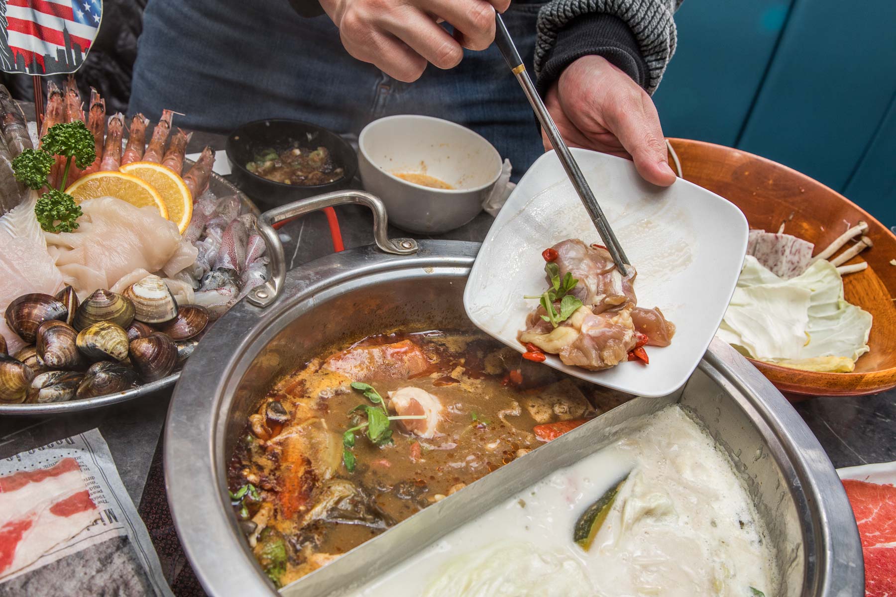 中和環球購物中心美食,中和美食,中和吃到飽,中和鍋物吃到飽,中和麻辣鍋吃到飽,八海食潮當代鍋物,中和Global Mall環球購物中心