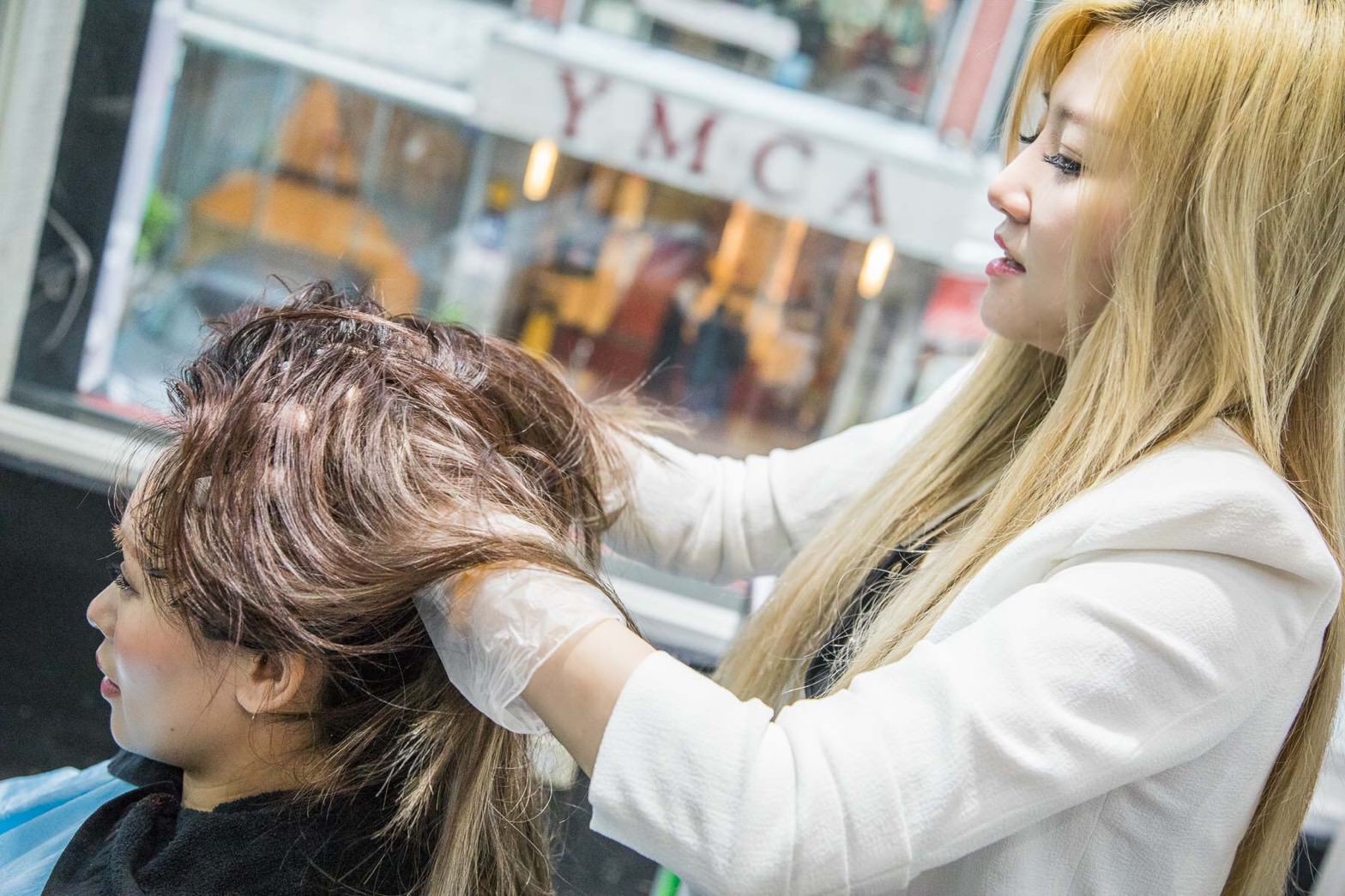 台北美髮,台北髮型設計,台北車站髮型設計,A Hair Salon,台北車站A Hair Salon,設計師Aileen,染髮,髮色