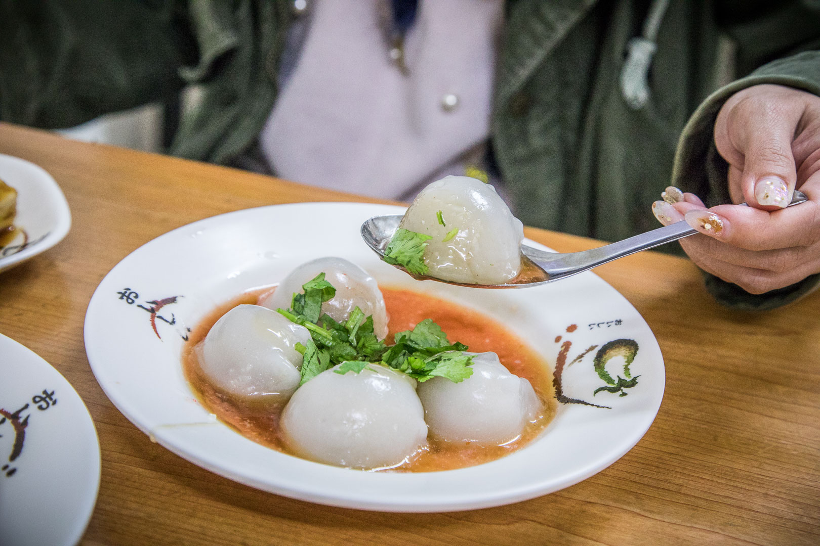中壢美食,一口小肉圓