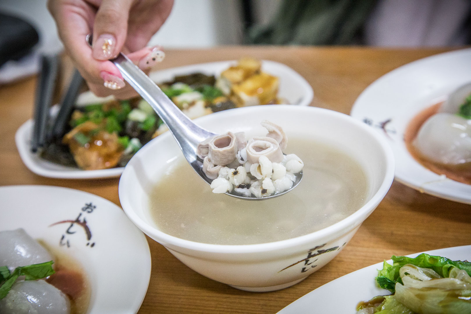 中壢美食,一口小肉圓