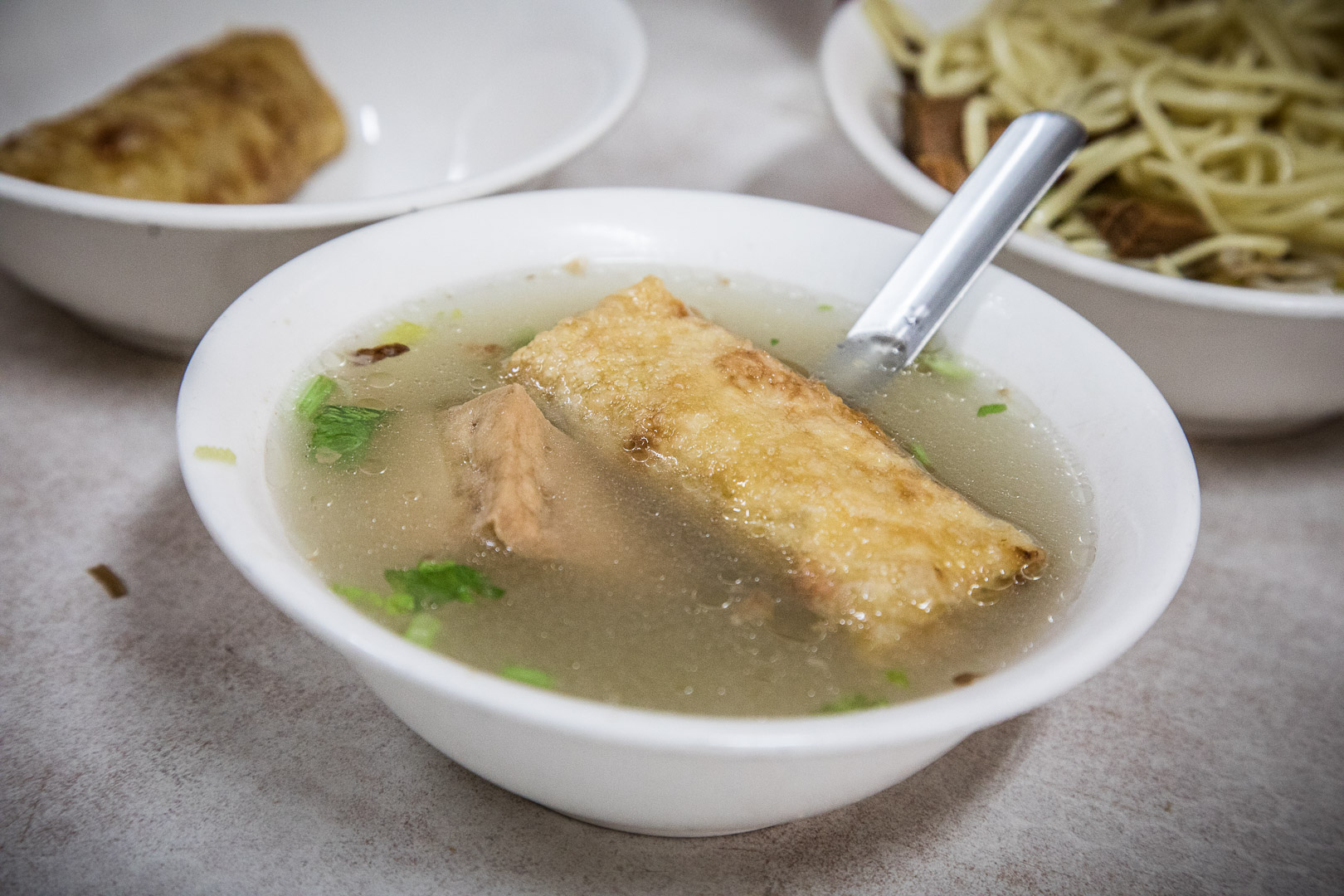 鹿港美食,林明堂素食麵