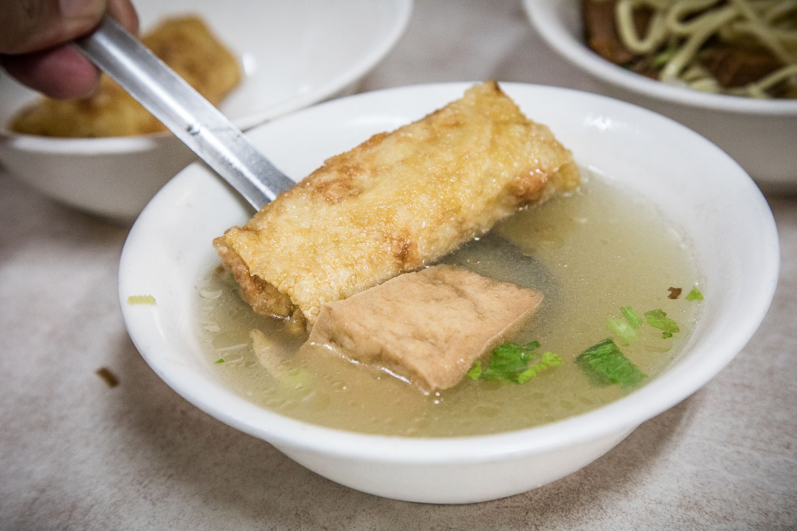 鹿港美食,林明堂素食麵