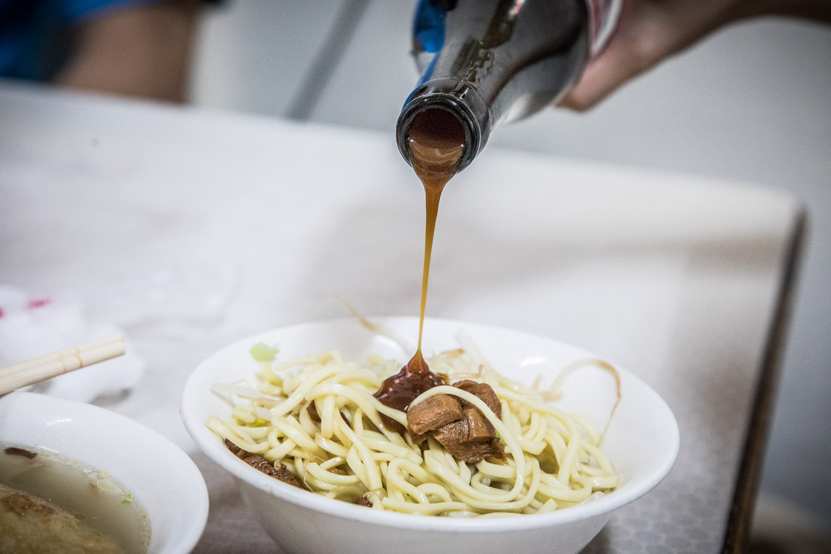 鹿港美食,林明堂素食麵