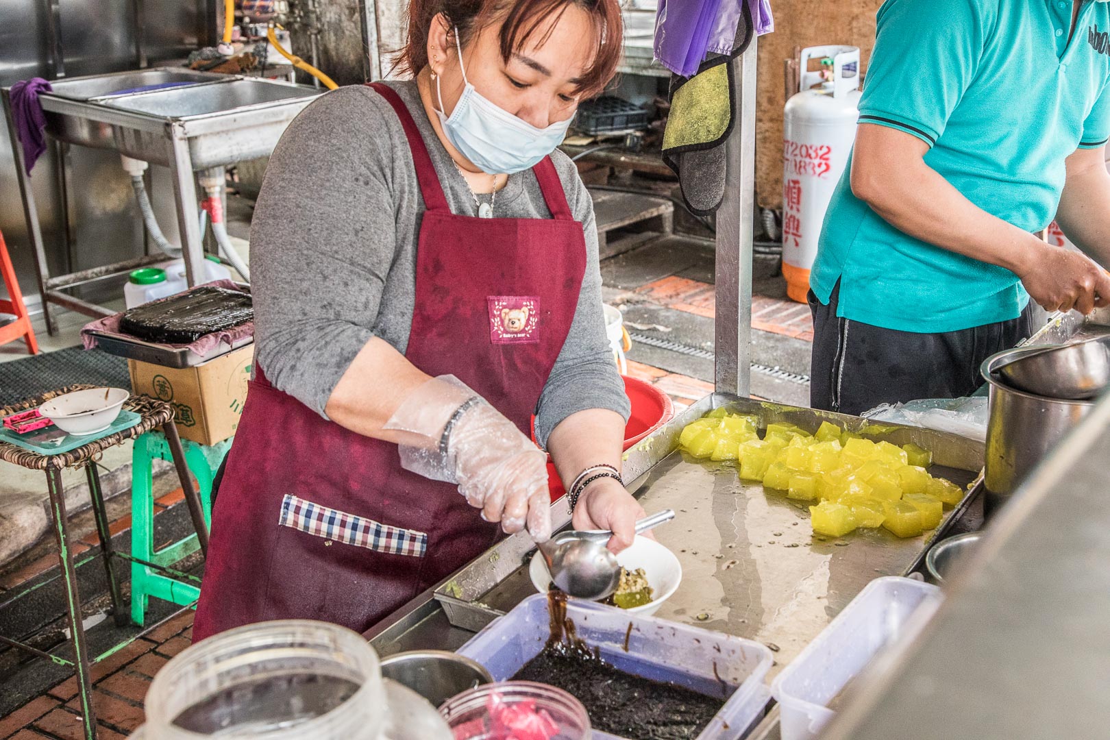 鹿港美食,鹿港發記粉粿冰