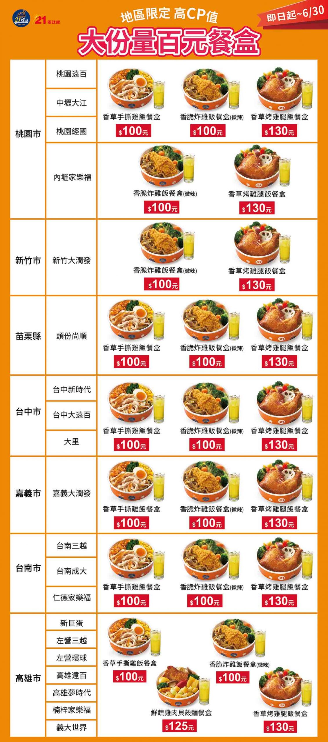 桃園外帶,桃園便當外帶,桃園家樂福美食,桃園家樂福,21世紀風味館-經國家樂福店,桃園21世紀風味館便當,21世紀風味館香草烤雞腿餐盒,香草烤雞腿餐盒