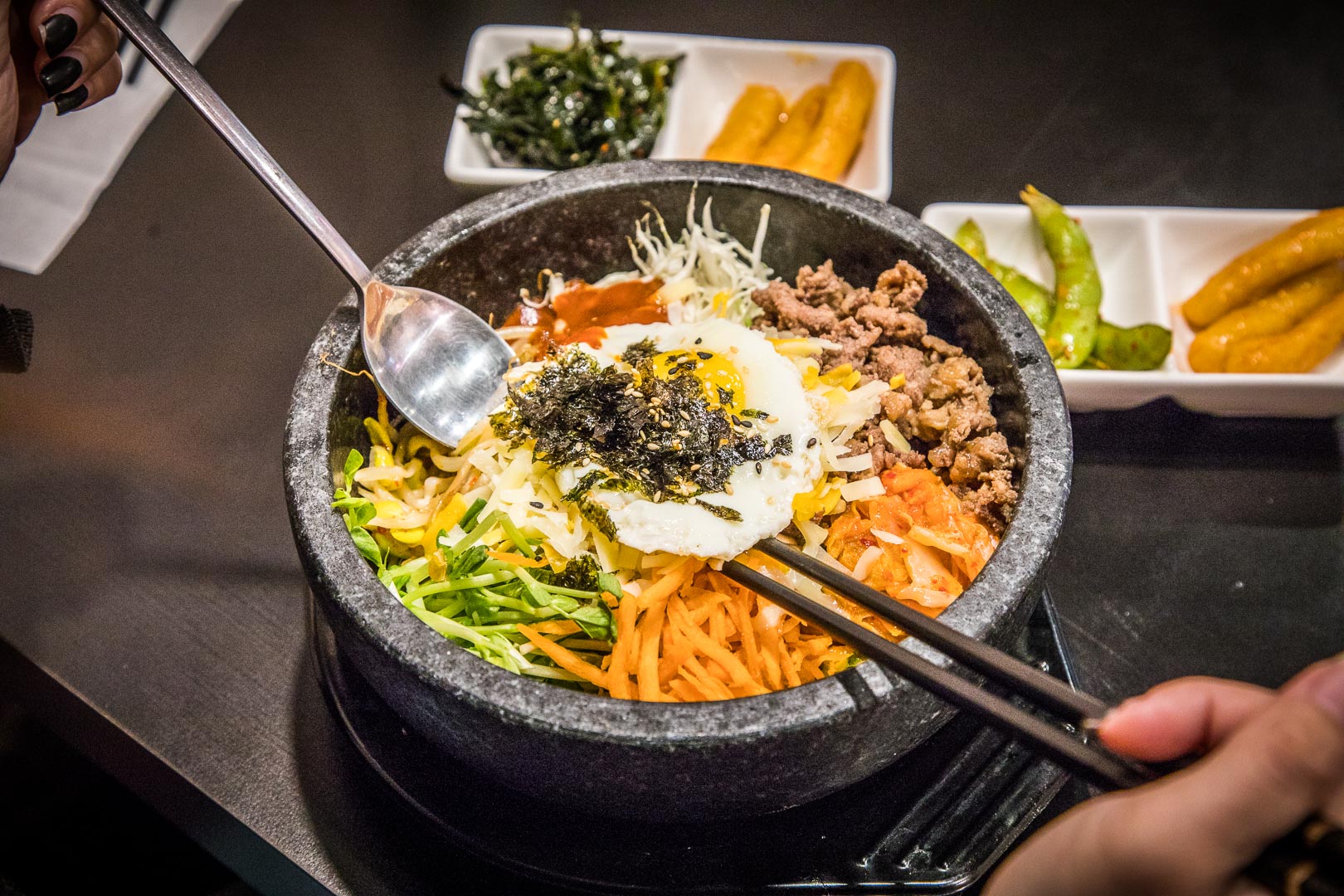 桃園美食,桃園小吃,桃園韓式料理,桃園藝文特區韓式料理,桃園韓式火鍋,桃園石鍋拌飯,韓歐尼-慈文店,桃園韓歐尼-慈文店