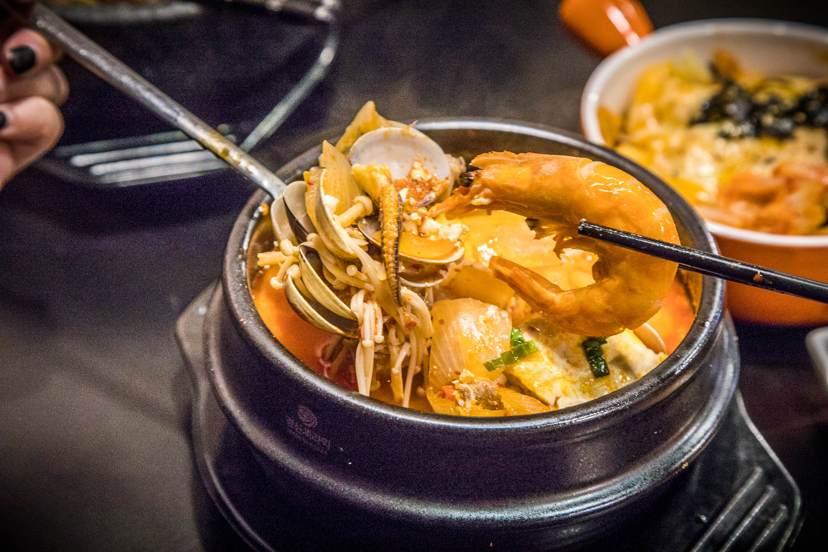 桃園美食,桃園小吃,桃園韓式料理,桃園藝文特區韓式料理,桃園韓式火鍋,桃園石鍋拌飯,韓歐尼-慈文店,桃園韓歐尼-慈文店