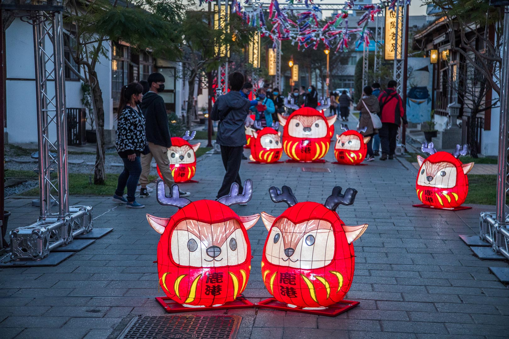 彰化景點,鹿港景點,彰化IG景點,彰化小鹿不倒翁,鹿港小鹿不倒翁,鹿港藝術村小鹿不倒翁,鹿港桂花巷藝術村