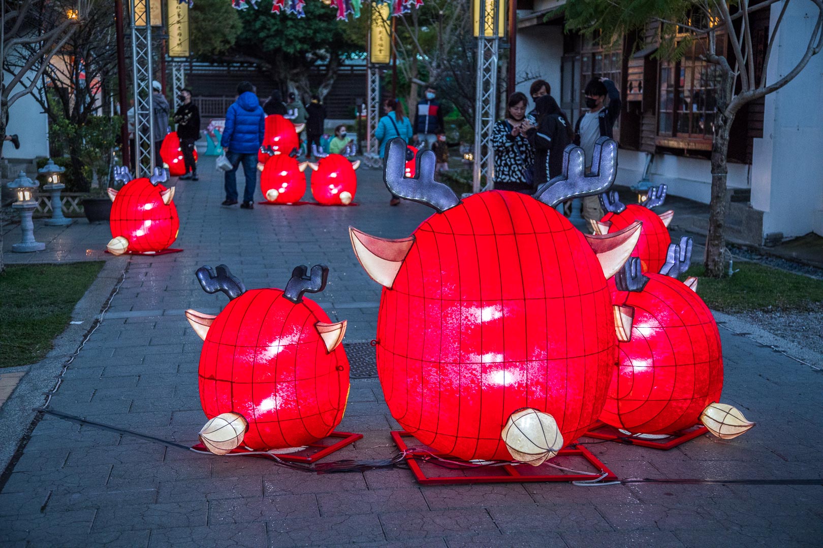彰化景點,鹿港景點,彰化IG景點,彰化小鹿不倒翁,鹿港小鹿不倒翁,鹿港藝術村小鹿不倒翁,鹿港桂花巷藝術村