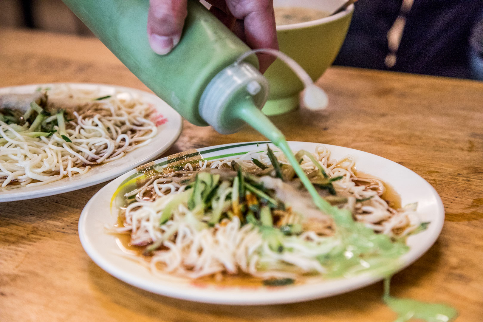 中和美食,中和涼麵,洪記涼麵,中和洪記涼麵,台北美食,台北涼麵 @大手牽小手。玩樂趣