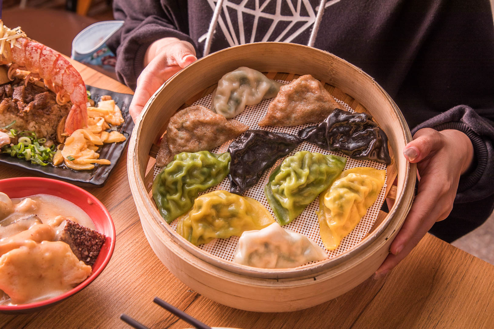 苗栗必吃,苗栗聚餐,頭份美食,頭份蒸餃,頭份甜不辣,詠記蒸餃/甜不辣,苗栗美食,苗栗蒸餃 @大手牽小手。玩樂趣