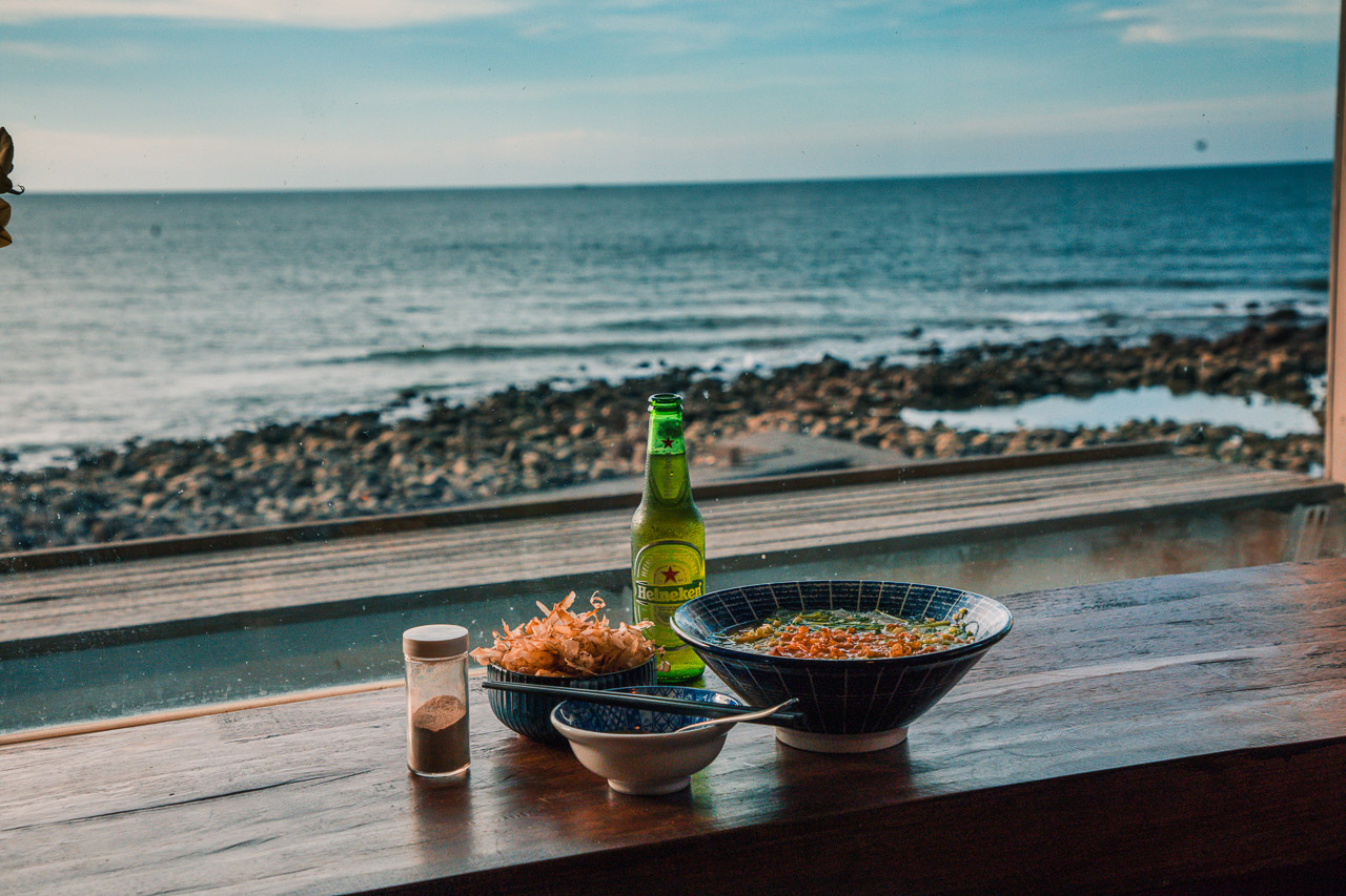 石門美食,北海岸美食,石門景觀餐廳,石門小卷米粉,北海岸小卷米粉,北海岸景觀咖啡,靠北邊叢山曉