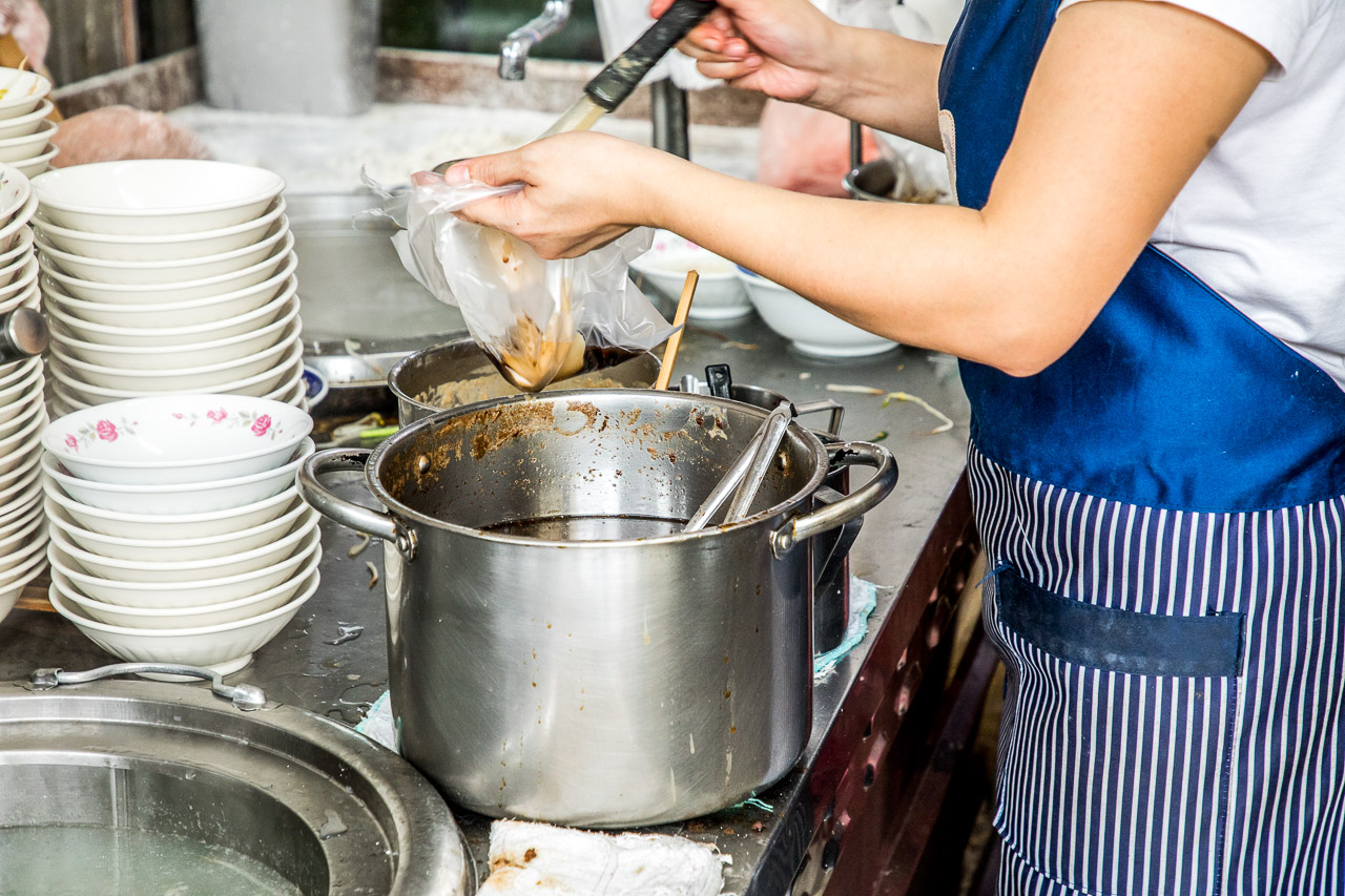 台中美食,老士官擀麵