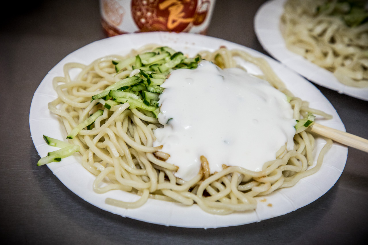 嘉義美食,公園老店涼麵
