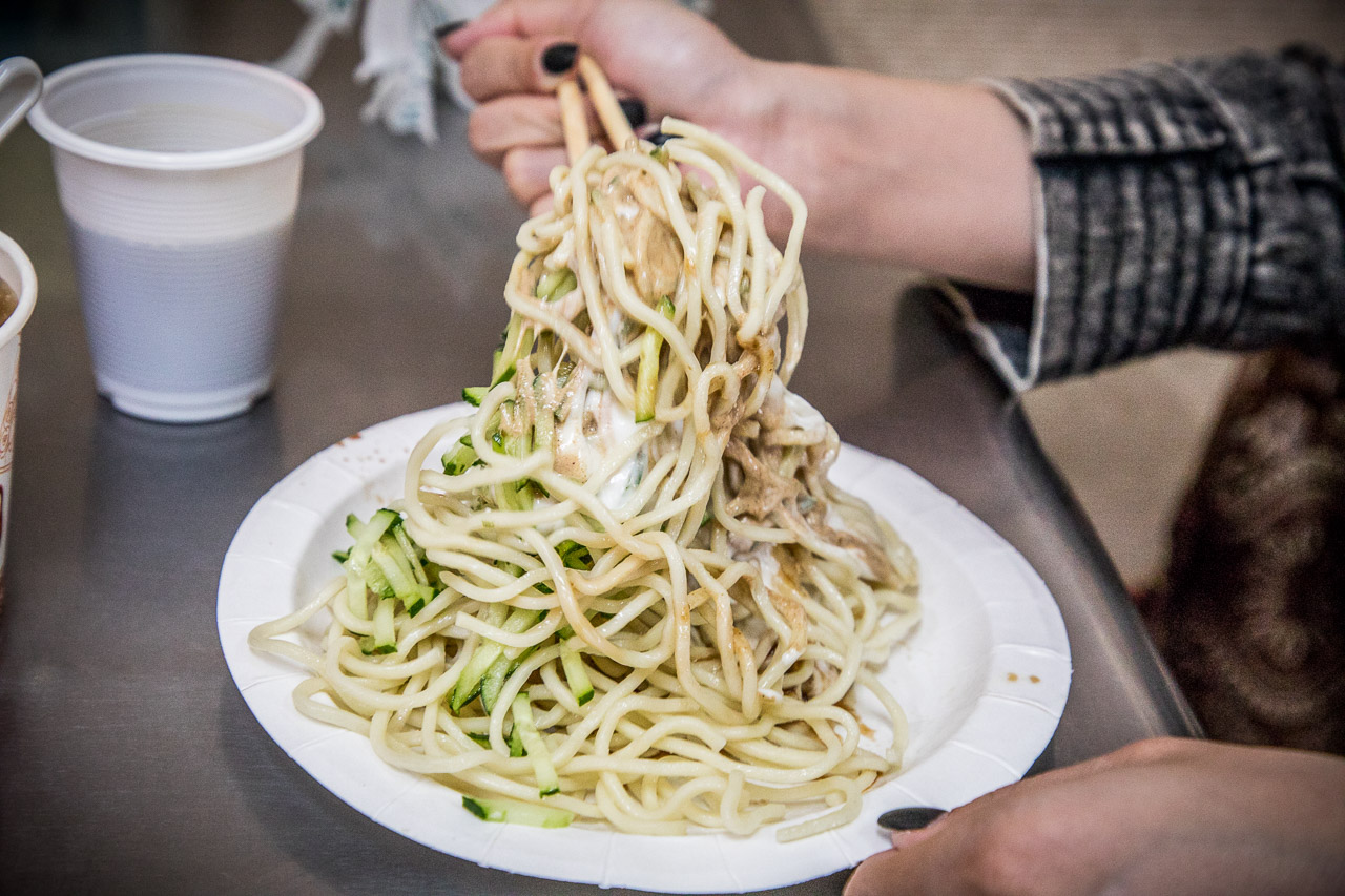 嘉義美食,公園老店涼麵