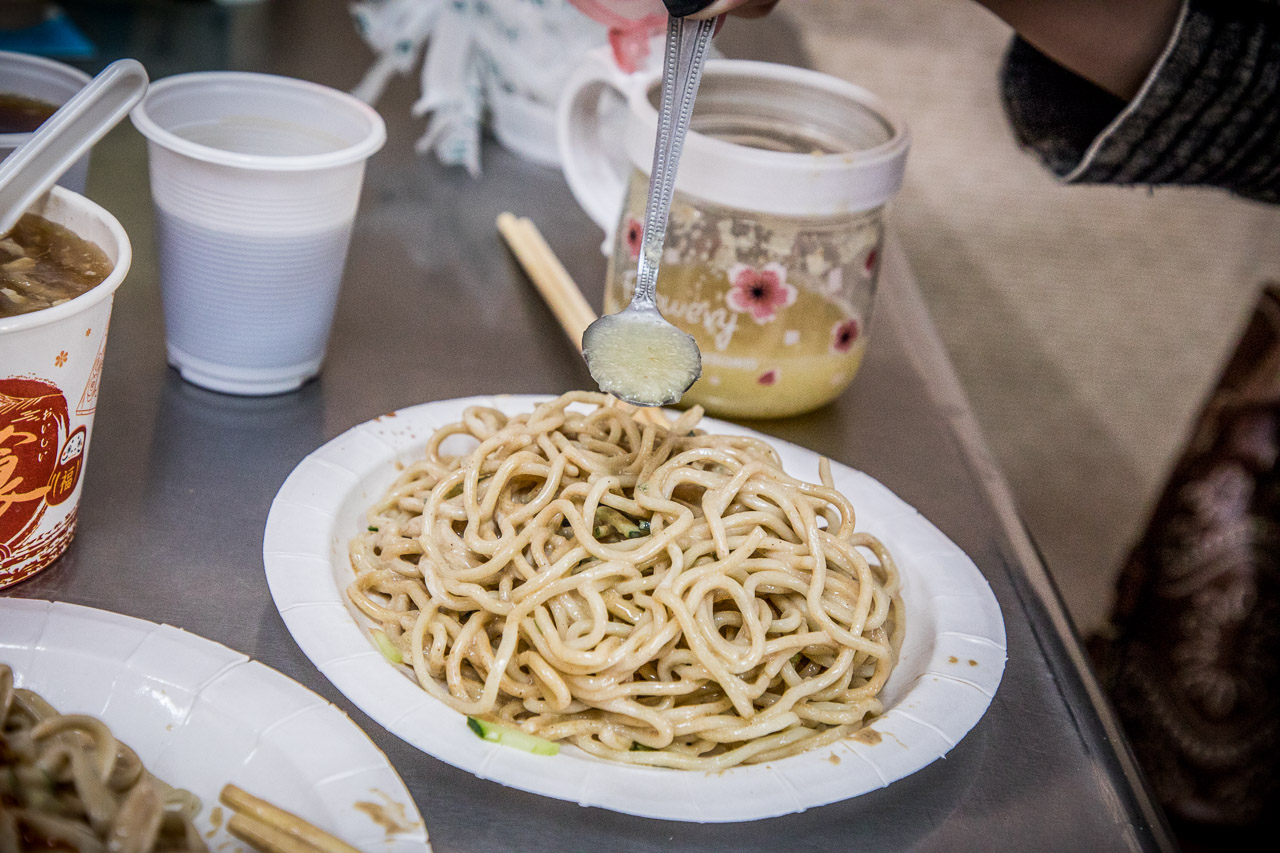 嘉義美食,公園老店涼麵