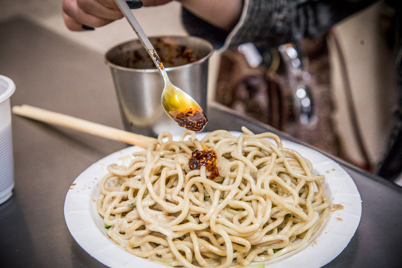 嘉義美食,公園老店涼麵