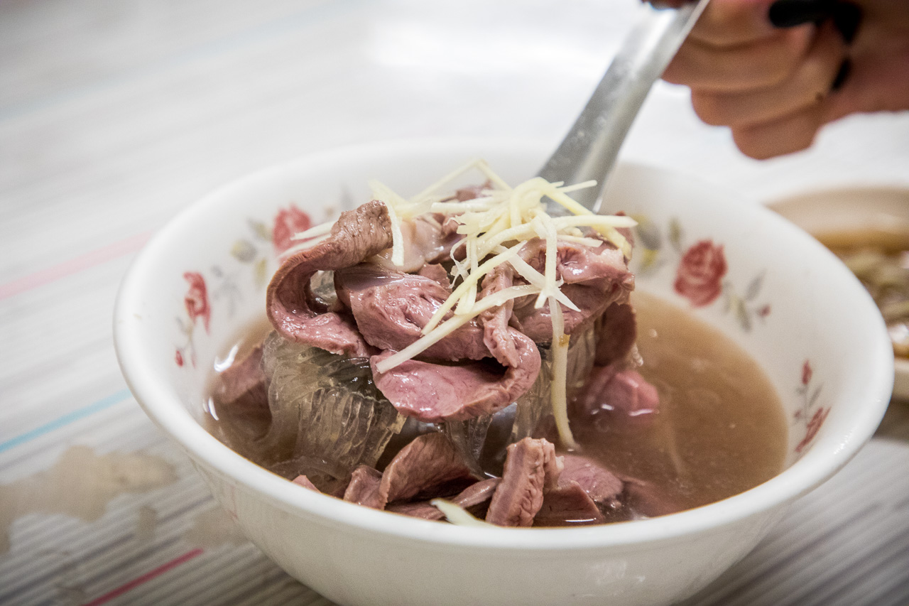 台南美食,阿明豬心金華店