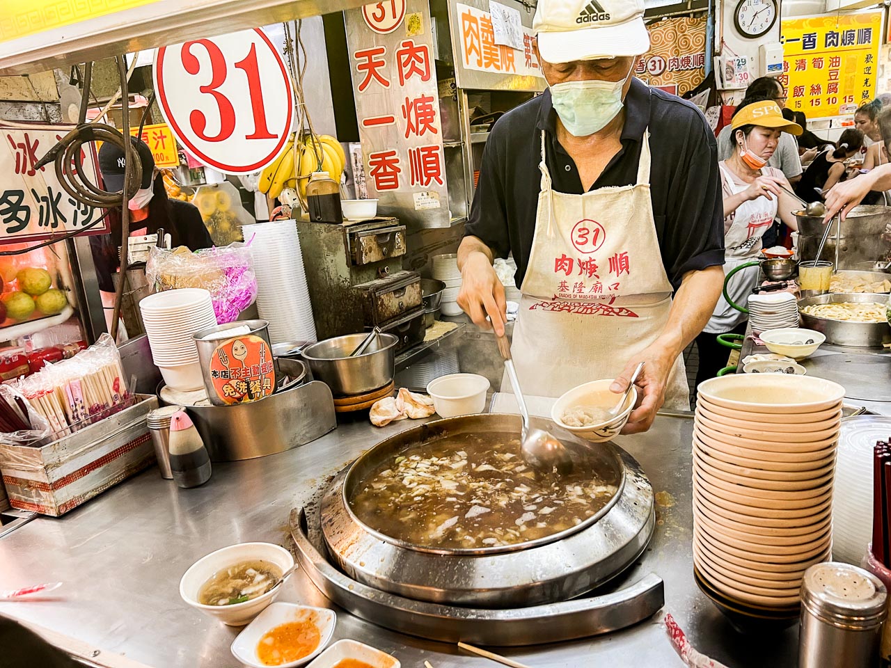 基隆廟口美食,天一香肉羹順