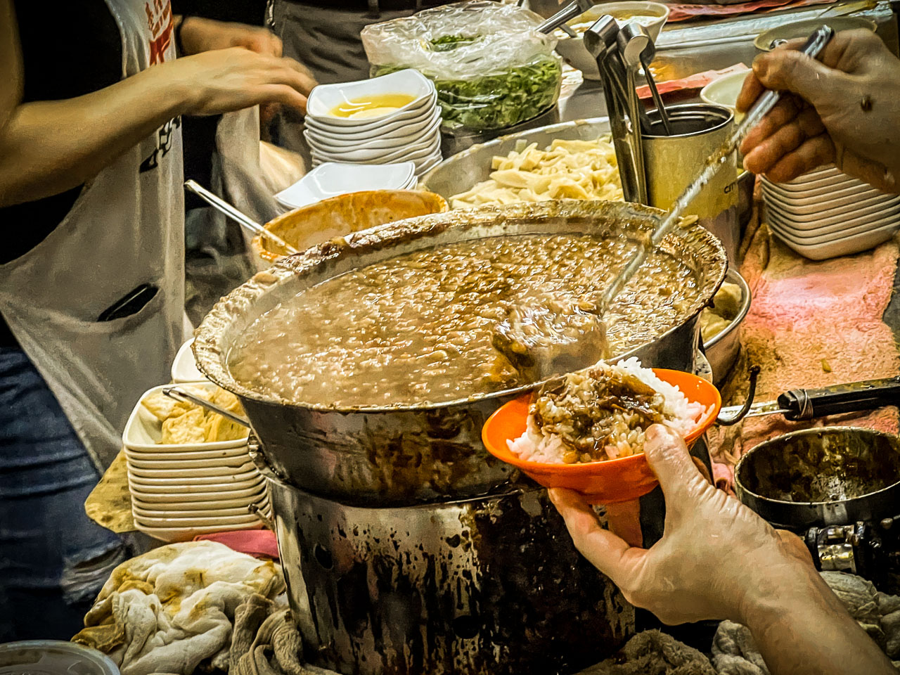 基隆廟口美食,天一香肉羹順