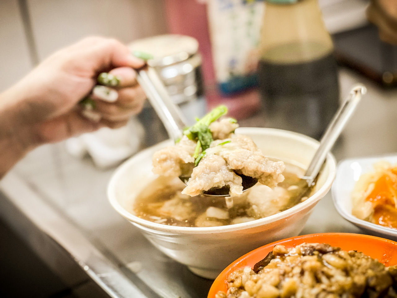 基隆廟口美食,天一香肉羹順