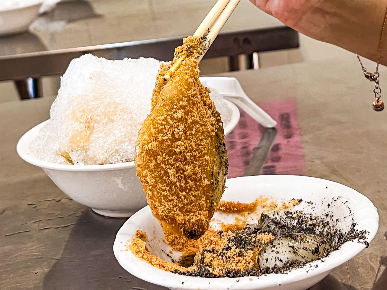 雲林美食,長興圓仔冰