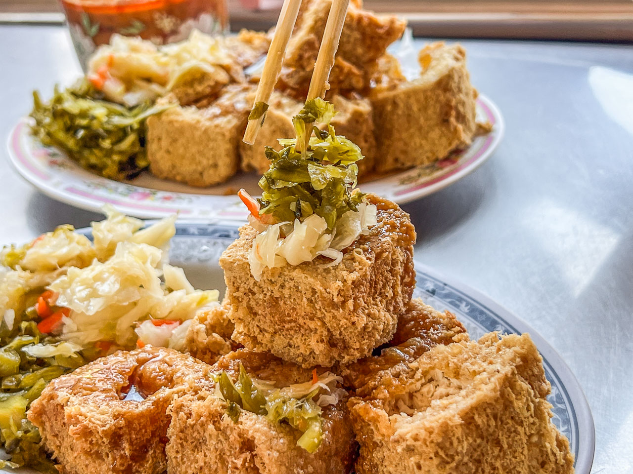 通霄美食,廟口阿嬷臭豆腐