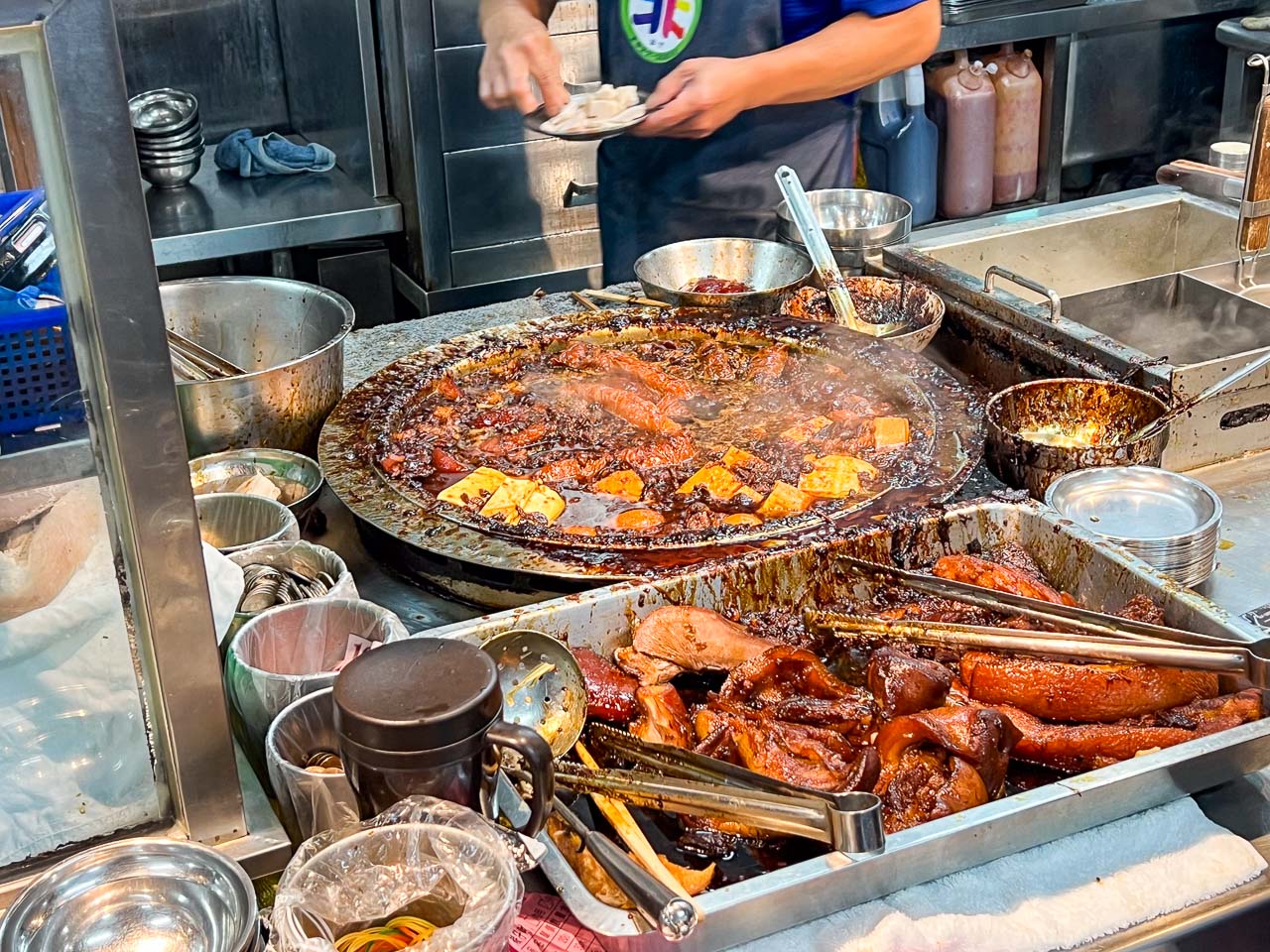 北投中繼市場美食,矮仔財滷肉飯