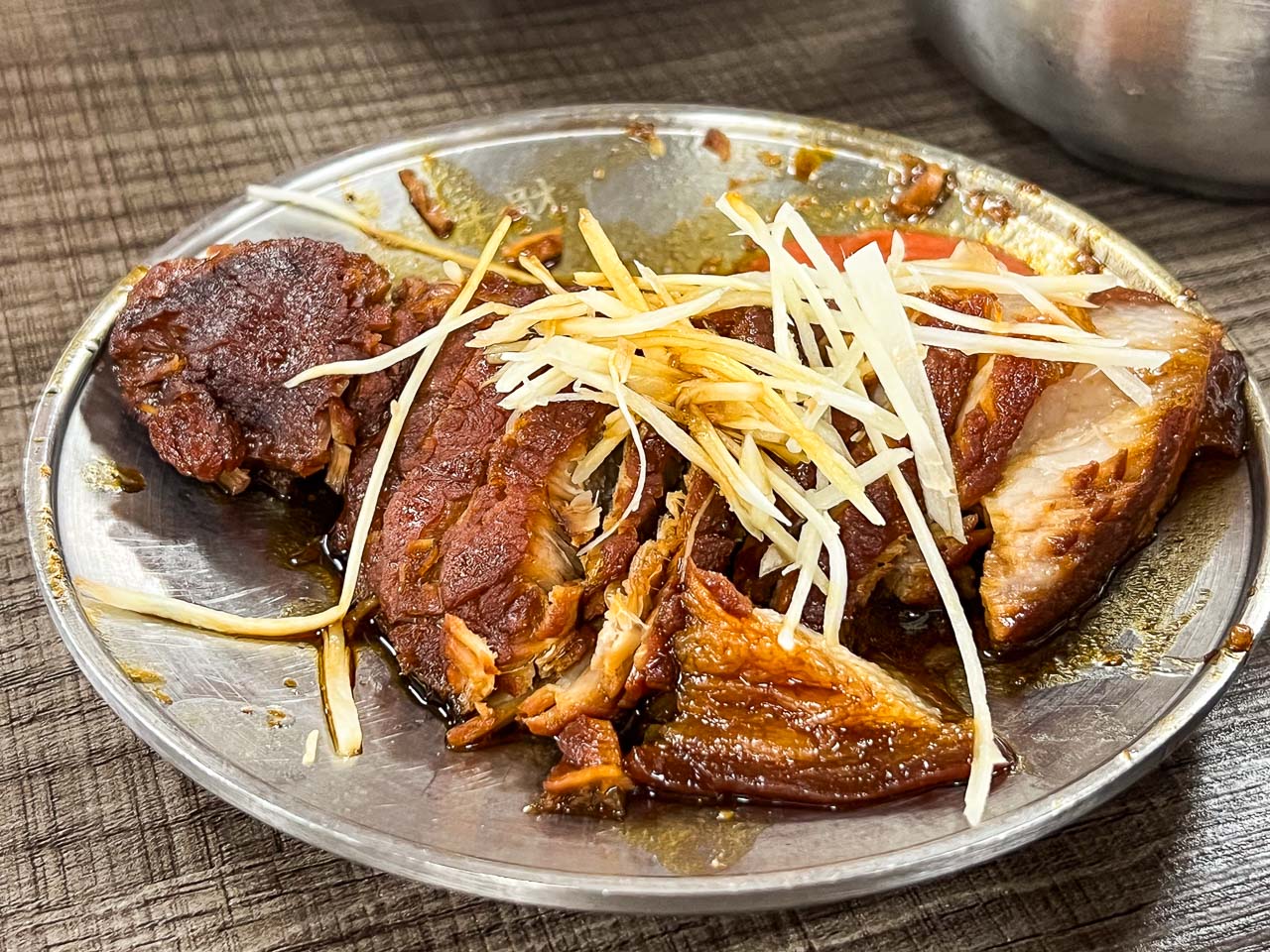 北投中繼市場美食,矮仔財滷肉飯