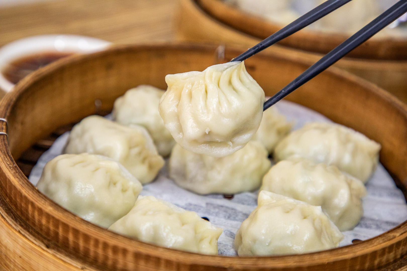嘉義美食,豆豆小籠湯包蒸餃