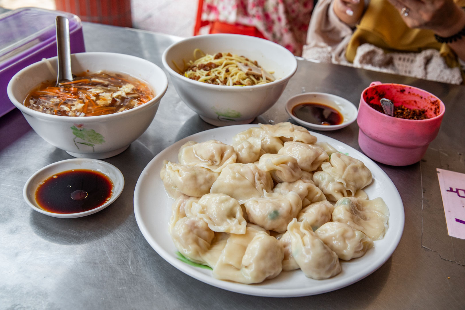 台南美食,台南小吃,台南必吃,台南水餃,穎川水餃店 @大手牽小手。玩樂趣