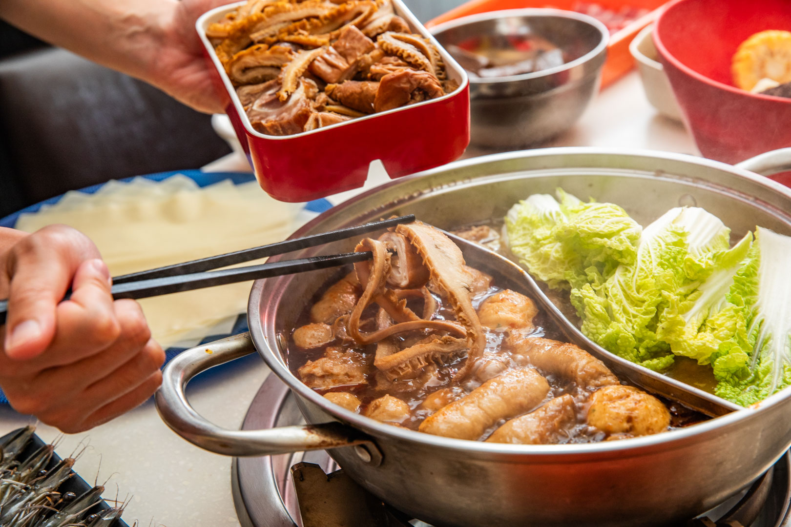 林口美食,川膳麻辣鴛鴦鍋（原林口老街詹記）