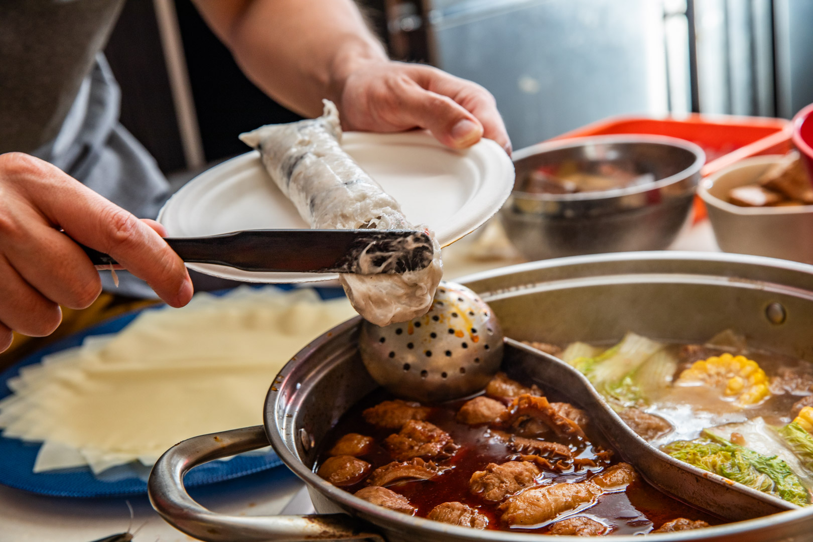 林口美食,川膳麻辣鴛鴦鍋（原林口老街詹記）
