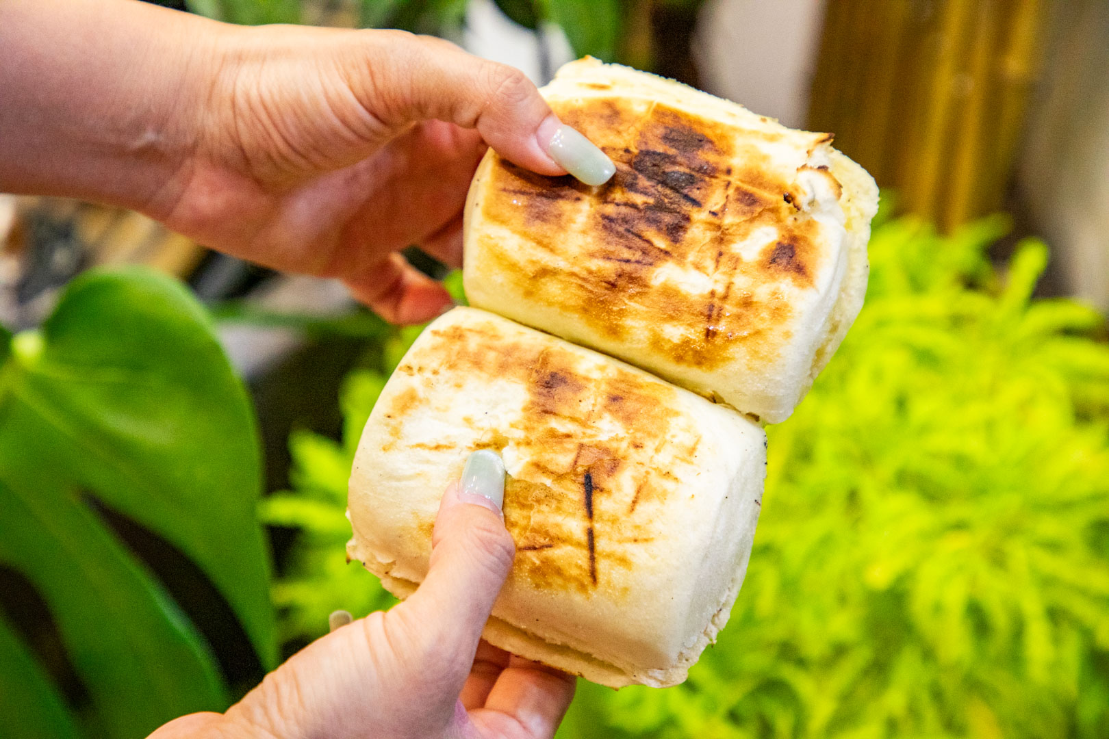 東港美食,佳吉碳烤饅頭