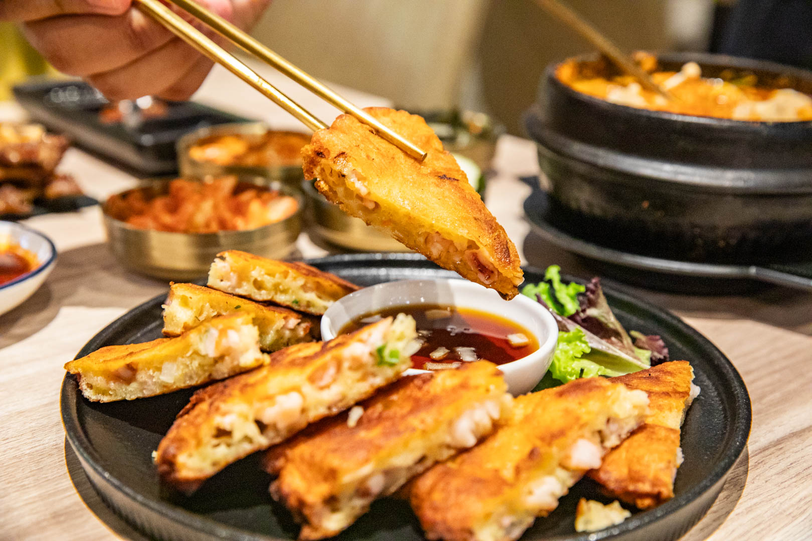 台北韓式料理,梨谷韓式鐵板炭火烤肉信義ATT店