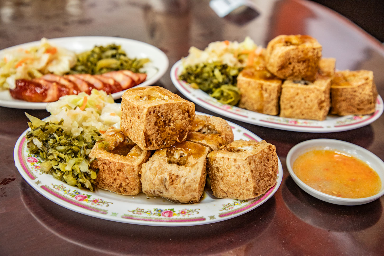 苗栗美食,苗栗臭豆腐,廟口阿嬷臭豆腐
