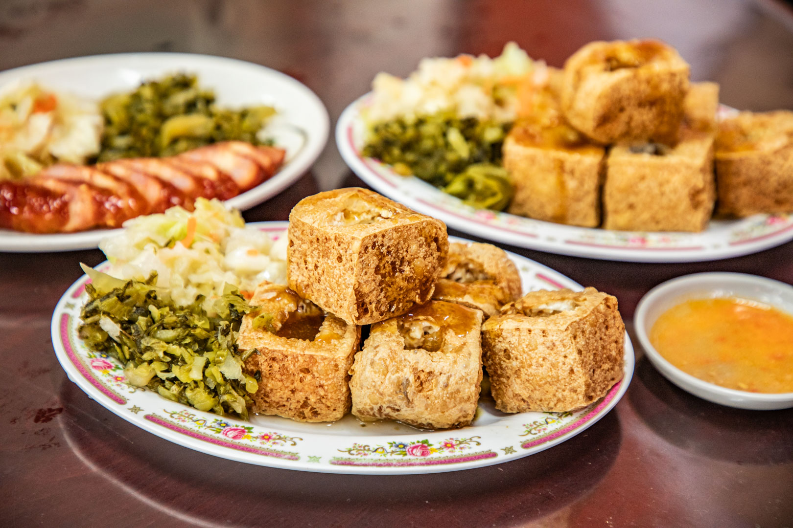 苗栗美食,苗栗臭豆腐,廟口阿嬷臭豆腐