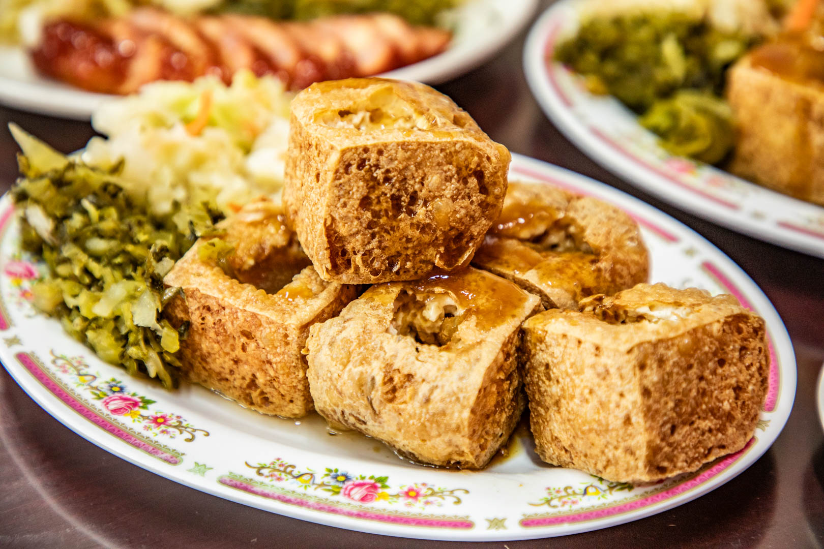 苗栗美食,苗栗臭豆腐,廟口阿嬷臭豆腐
