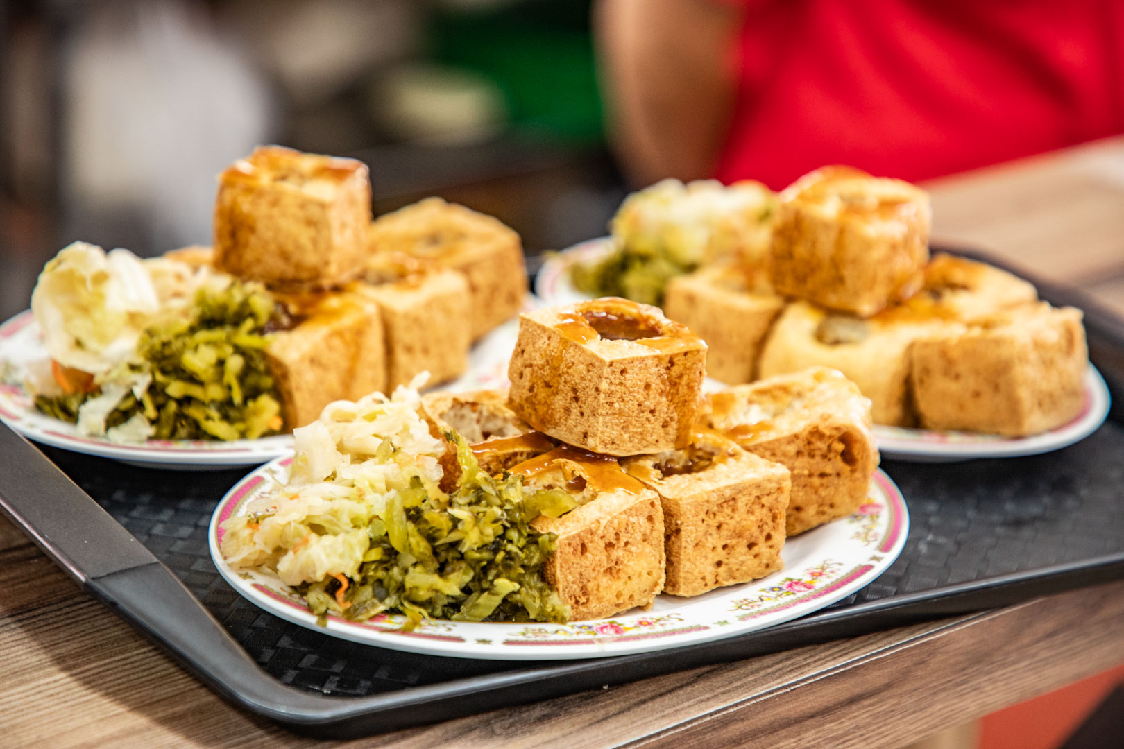 苗栗美食,苗栗臭豆腐,廟口阿嬷臭豆腐