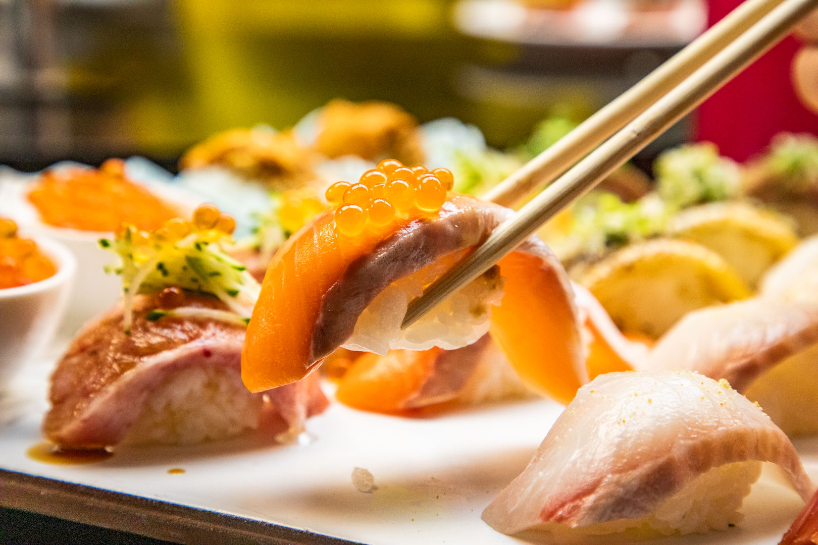 東港華僑市場美食,東港魚莊生魚片專賣店