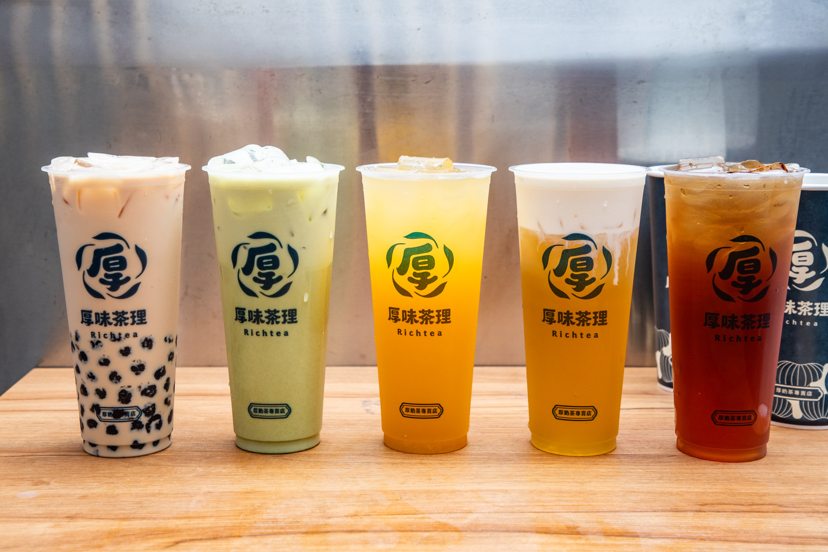 桃園手搖飲,厚味茶理-介壽店