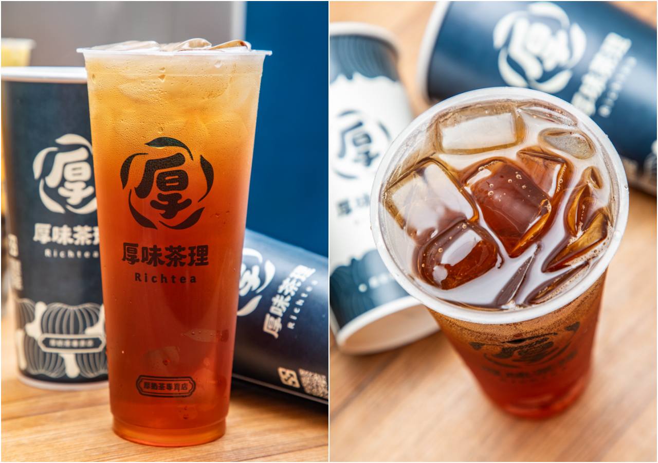 桃園手搖飲,厚味茶理-介壽店