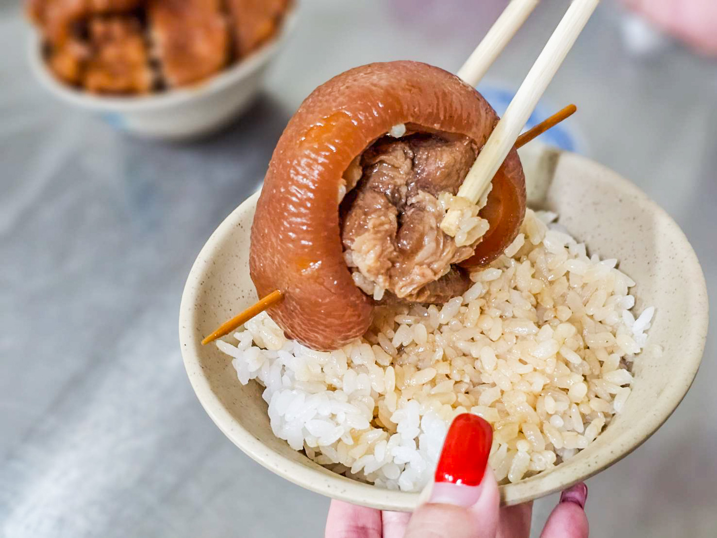 彰化爌肉飯,腳筋飯阿正爌肉飯