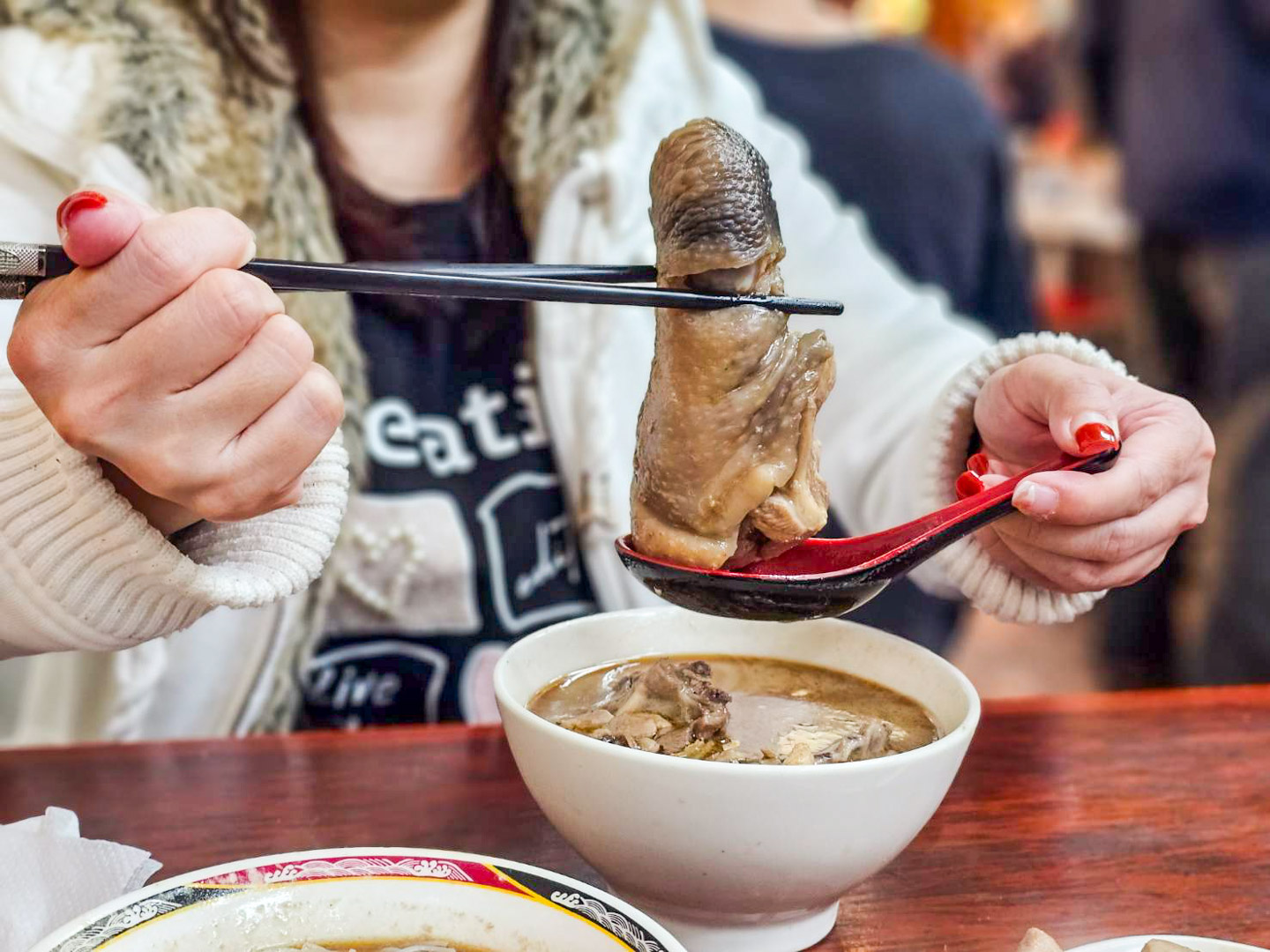 寧夏夜市美食,環記麻油雞,台北麻油雞