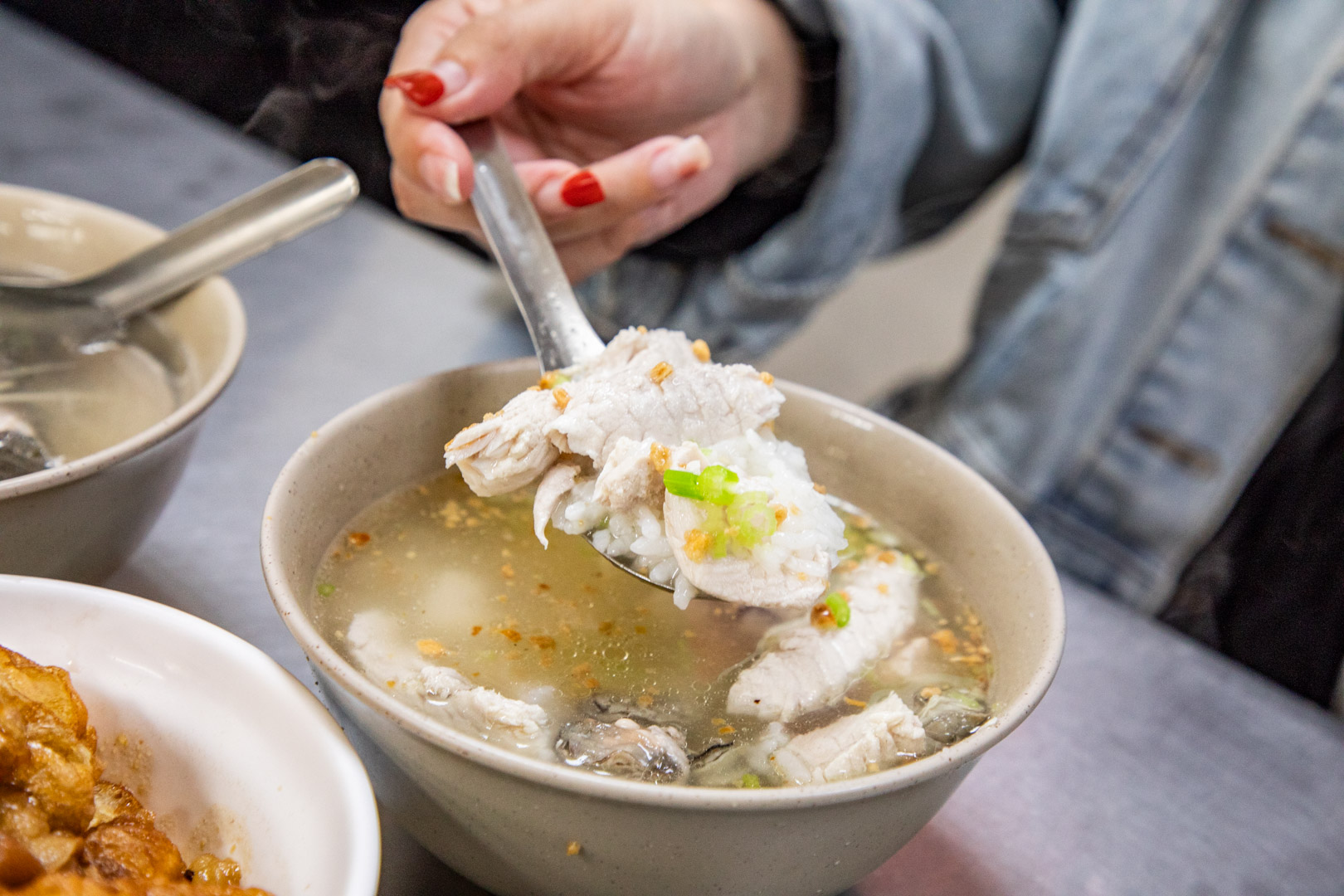 台南鹹粥,台南美食,大勇街無名鹹粥