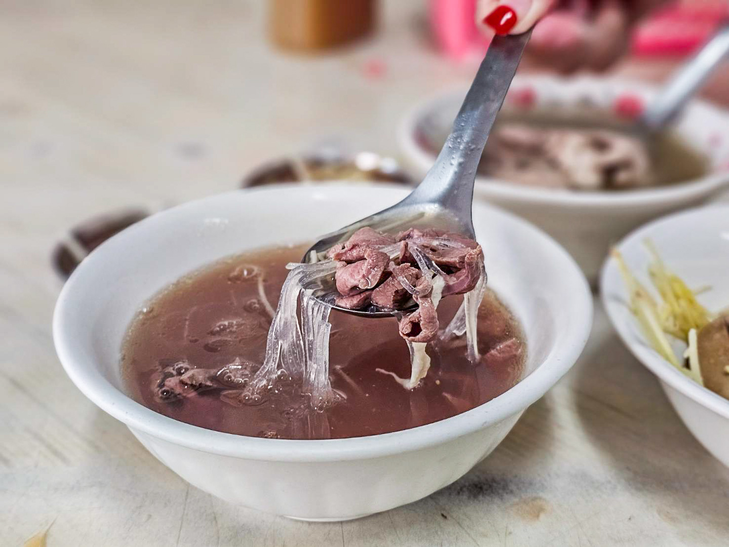 台南美食,阿文豬心冬粉