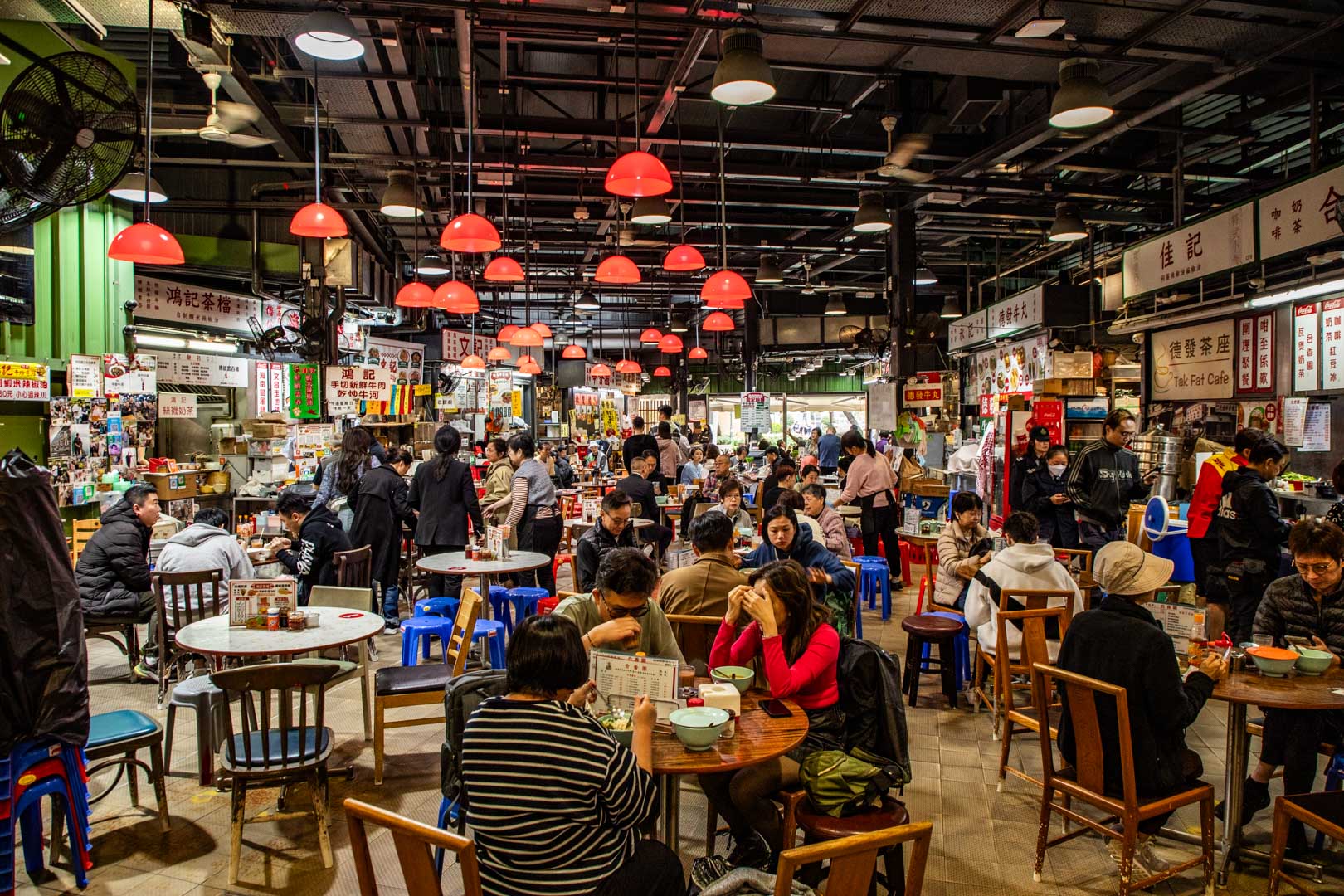 香港美食,海防道臨時熟食小販市場