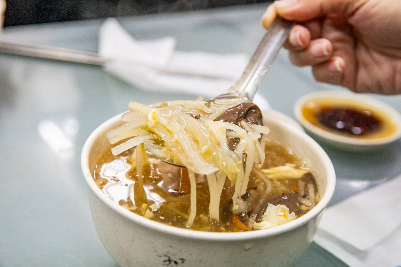 寧夏夜市美食,馥陽鍋貼水餃專賣店